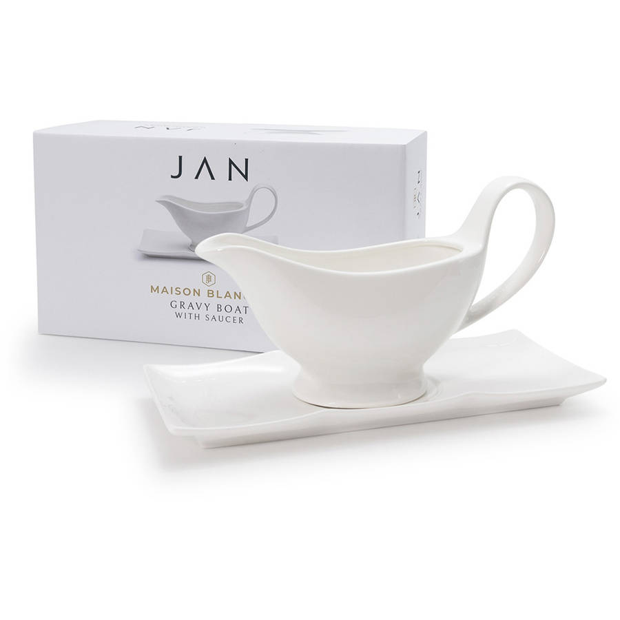 Maison Blanche Gravy Boat with Saucer