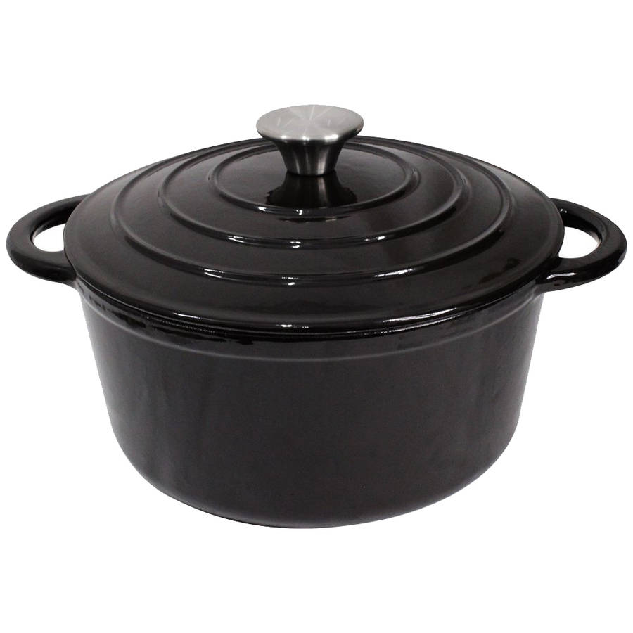 Enamelled Cast Iron Cookware set, 7pc
