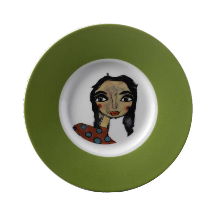 Cuzins Cup & Saucer, Set of 4