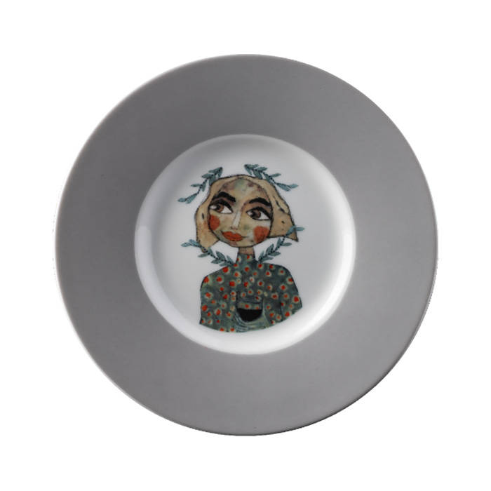 Cuzins Cup & Saucer, Set of 4