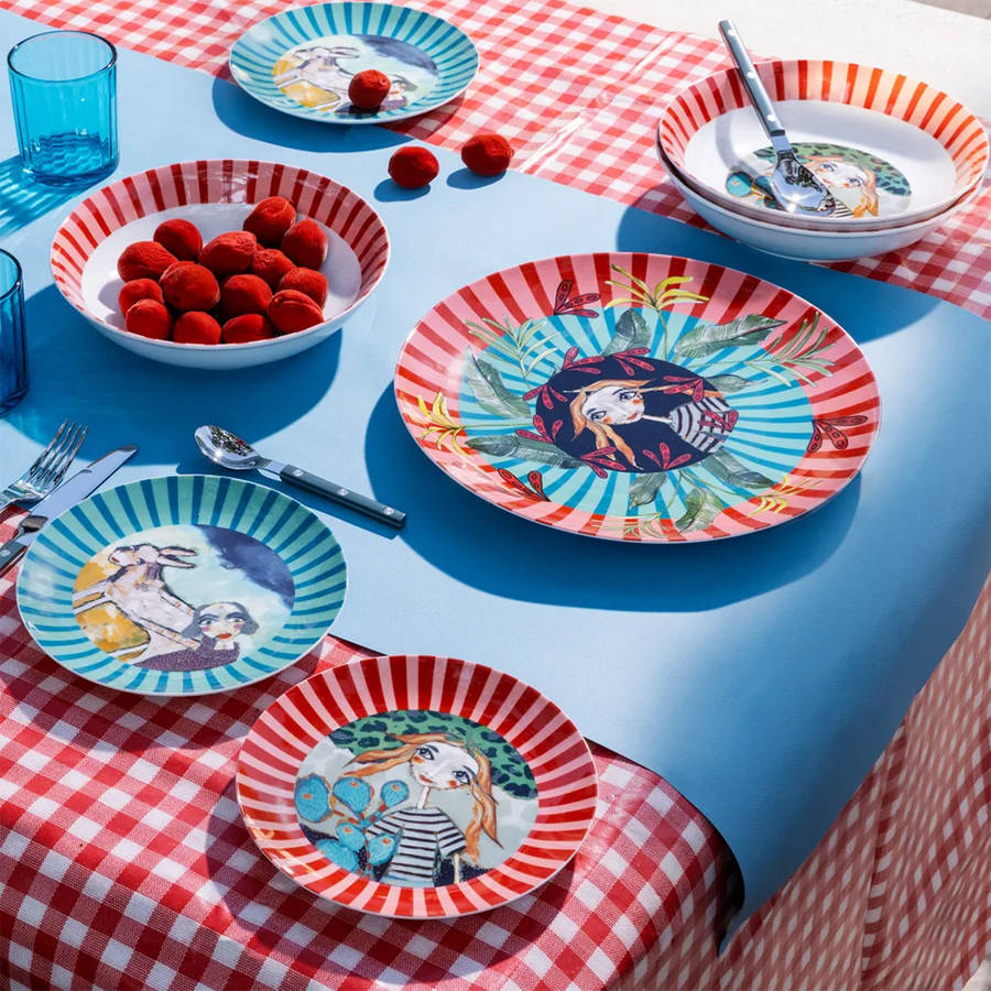 Princess Pasta Bowls, Set of 4