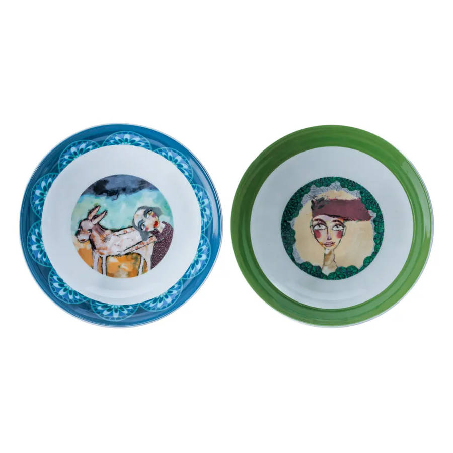 Princess Cereal Bowls, Set of 4