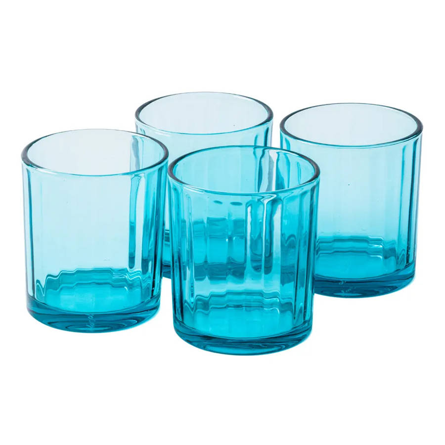 Princess Lead-Free Crystal Tumblers, Set of 4