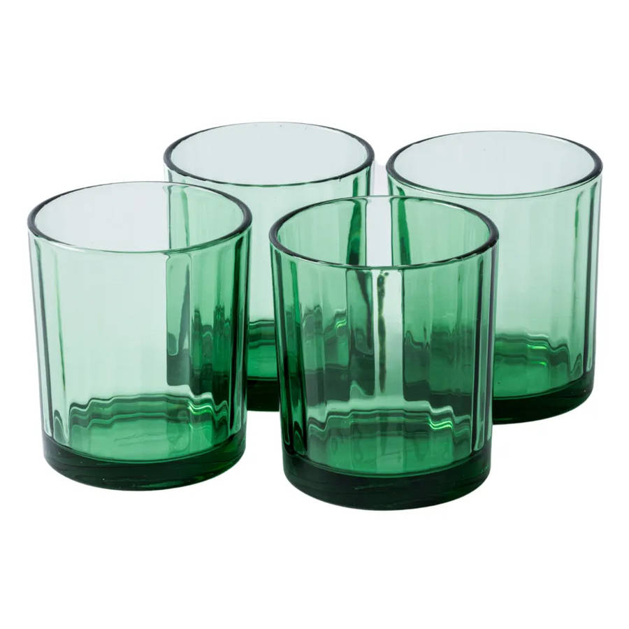 Princess Lead-Free Crystal Tumblers, Set of 4