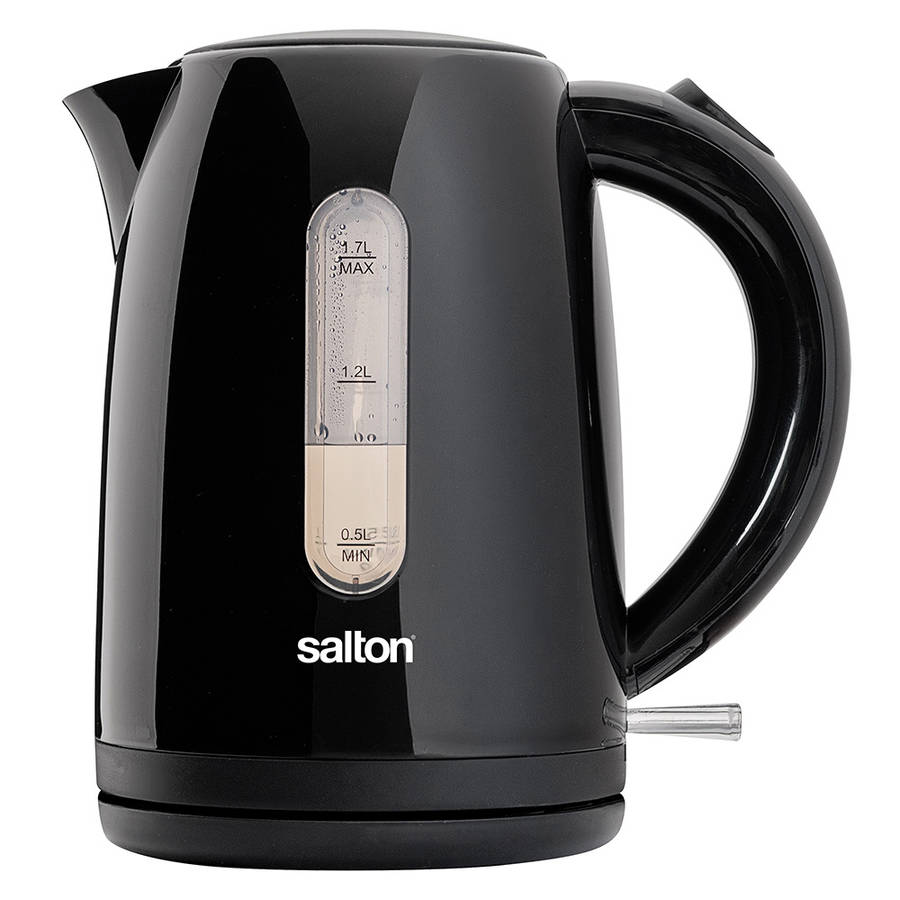 Black Plastic Kettle, 1.7L