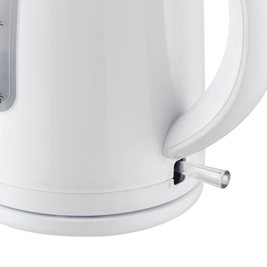 White Plastic Kettle, 1.7L