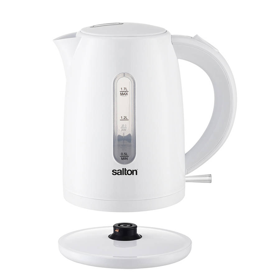 White Plastic Kettle, 1.7L