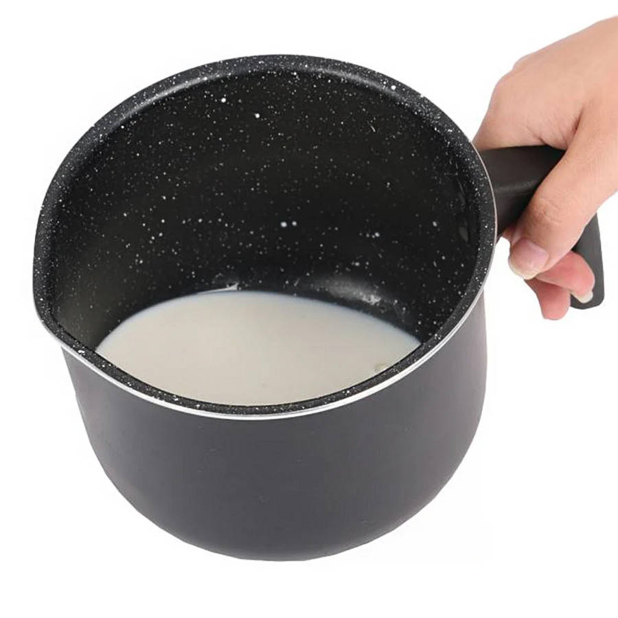 Stainless Steel Saucepan & Milk Boiler, 1.4L