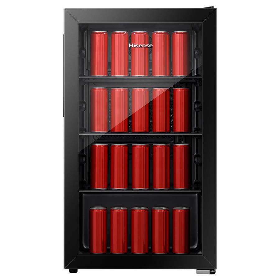 91L Black Beverage Cooler, H125BC