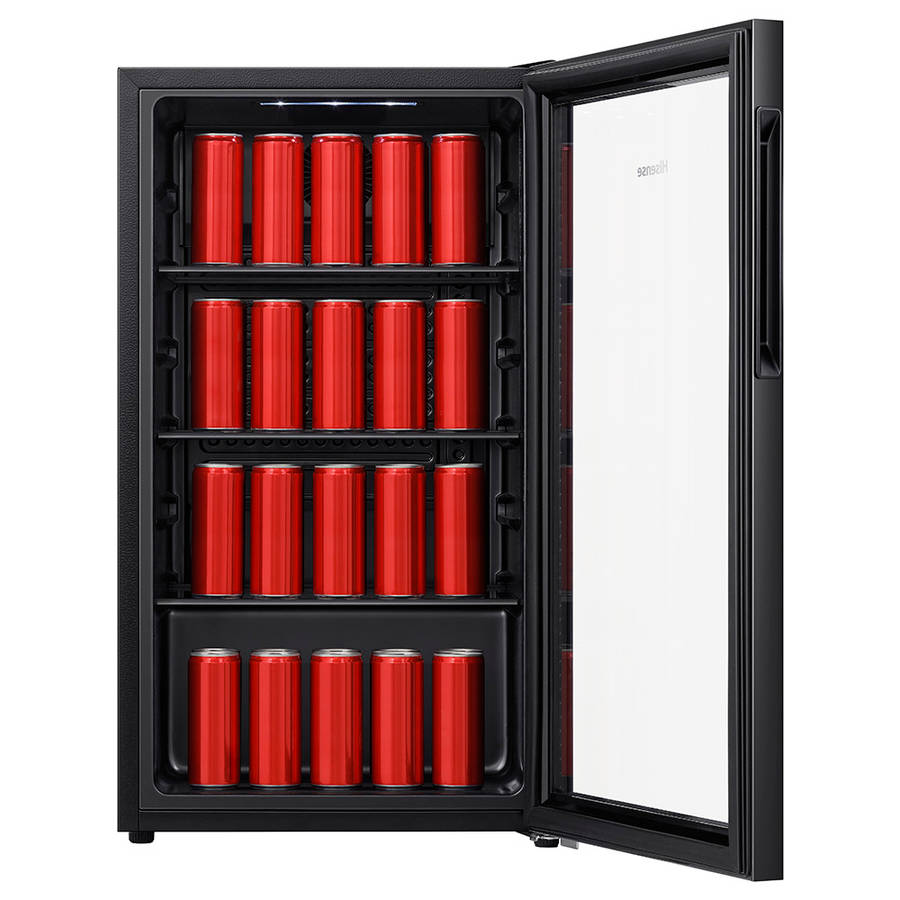 91L Black Beverage Cooler, H125BC