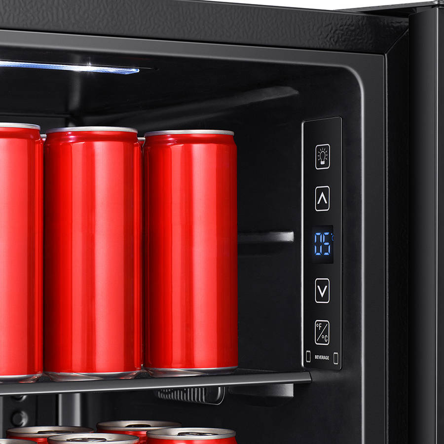 91L Black Beverage Cooler, H125BC