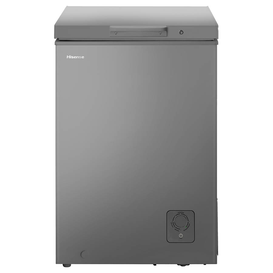 95L Silver Chest Freezer, H125CFS
