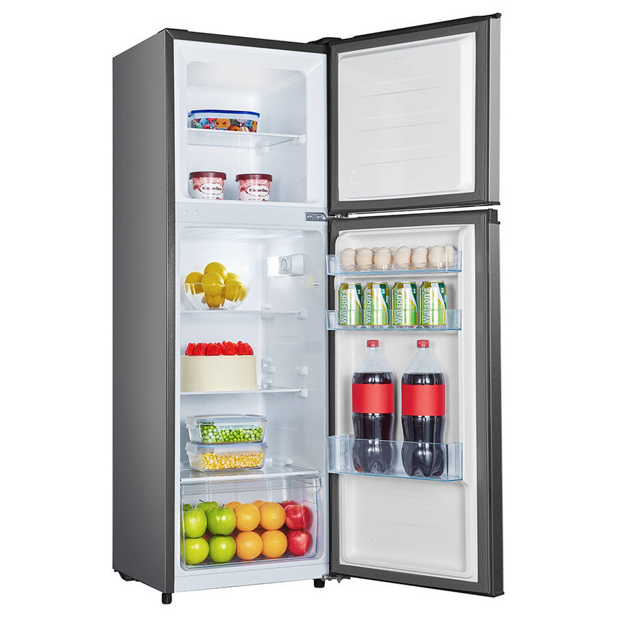 154L Titanium Silver Combi Refrigerator, H225TTS