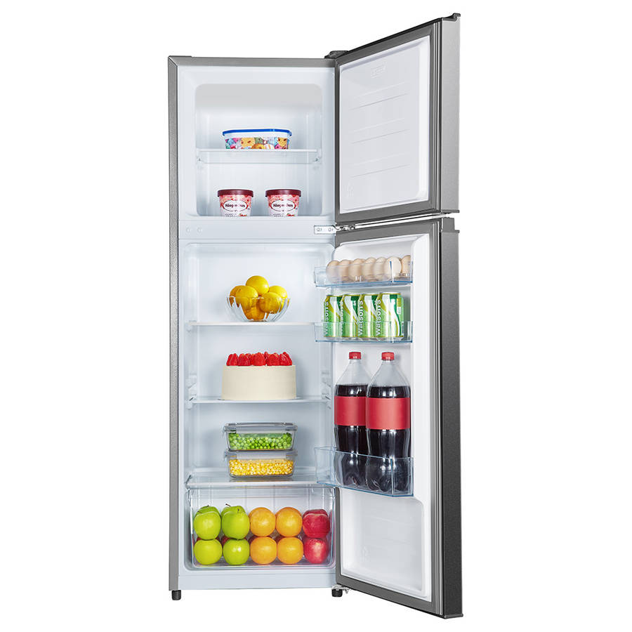 154L Titanium Silver Combi Refrigerator, H225TTS