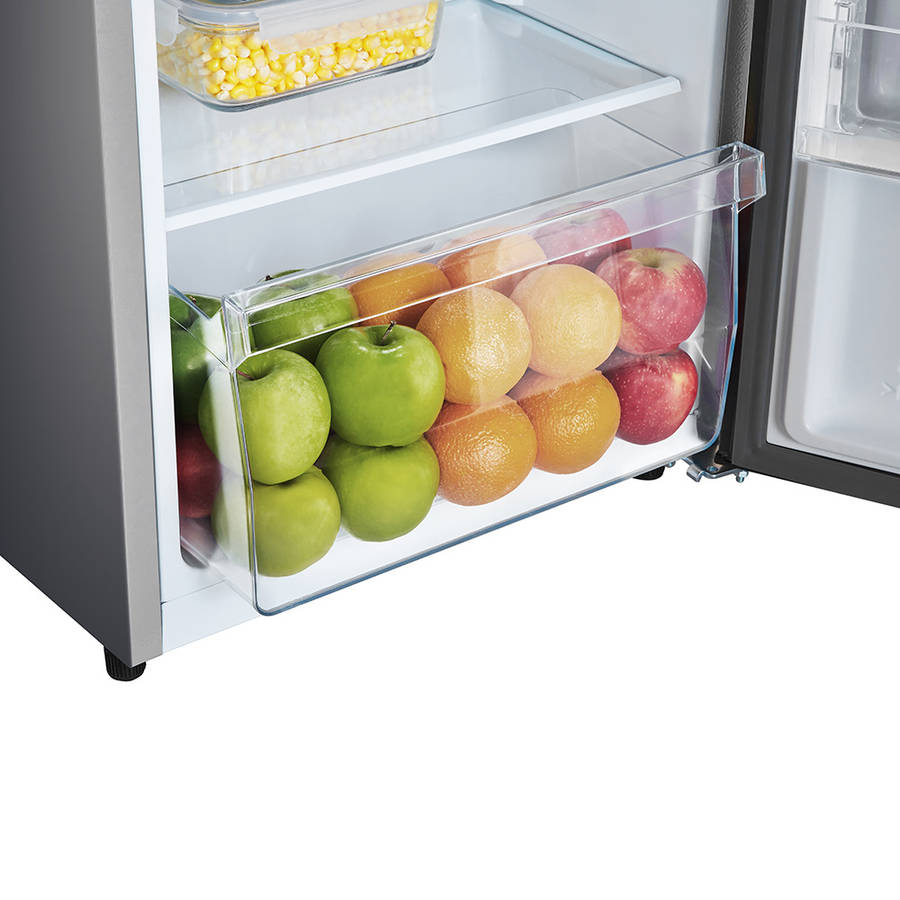 154L Titanium Silver Combi Refrigerator, H225TTS
