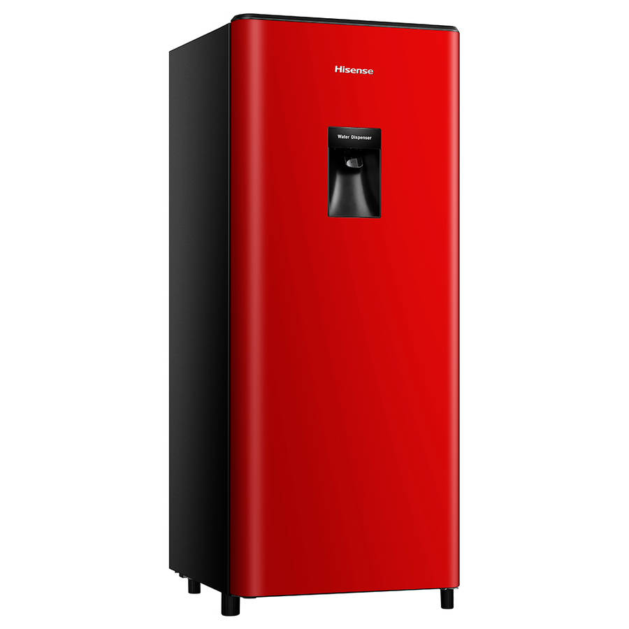 177L Red Bar Refrigerator with Water Dispenser, H235RRE-WD