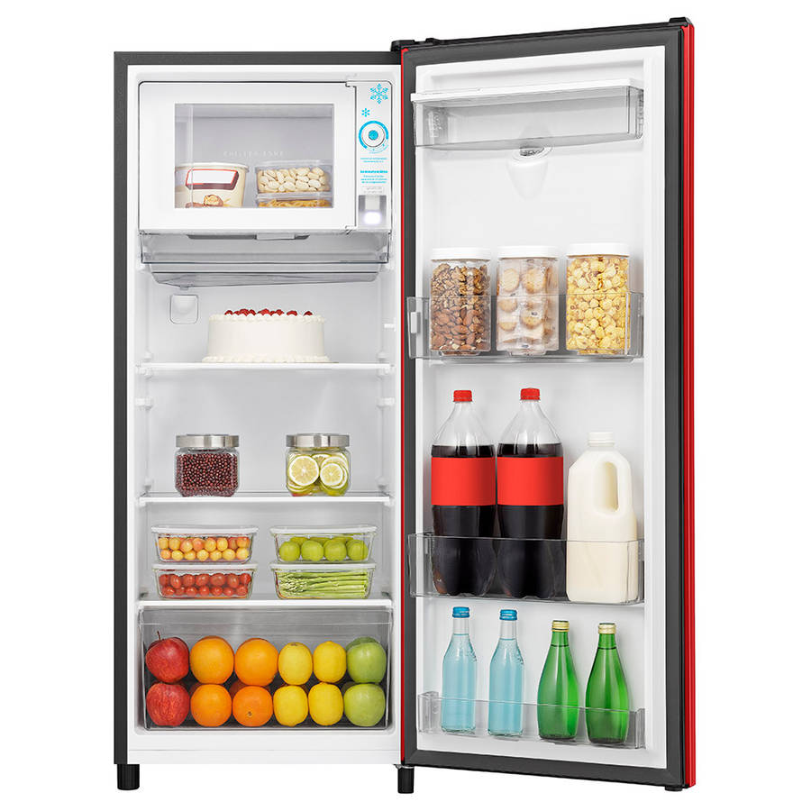 177L Red Bar Refrigerator with Water Dispenser, H235RRE-WD