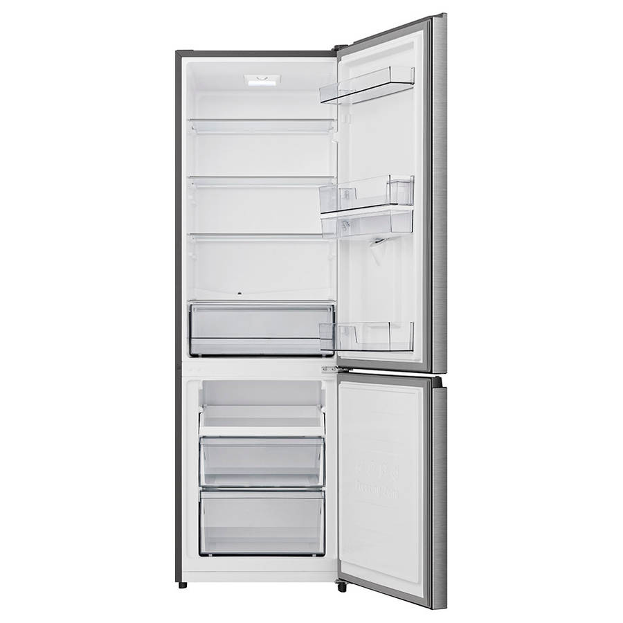 350L Silver Side by Side Refrigerator with Water Dispenser, H450BIT-WD