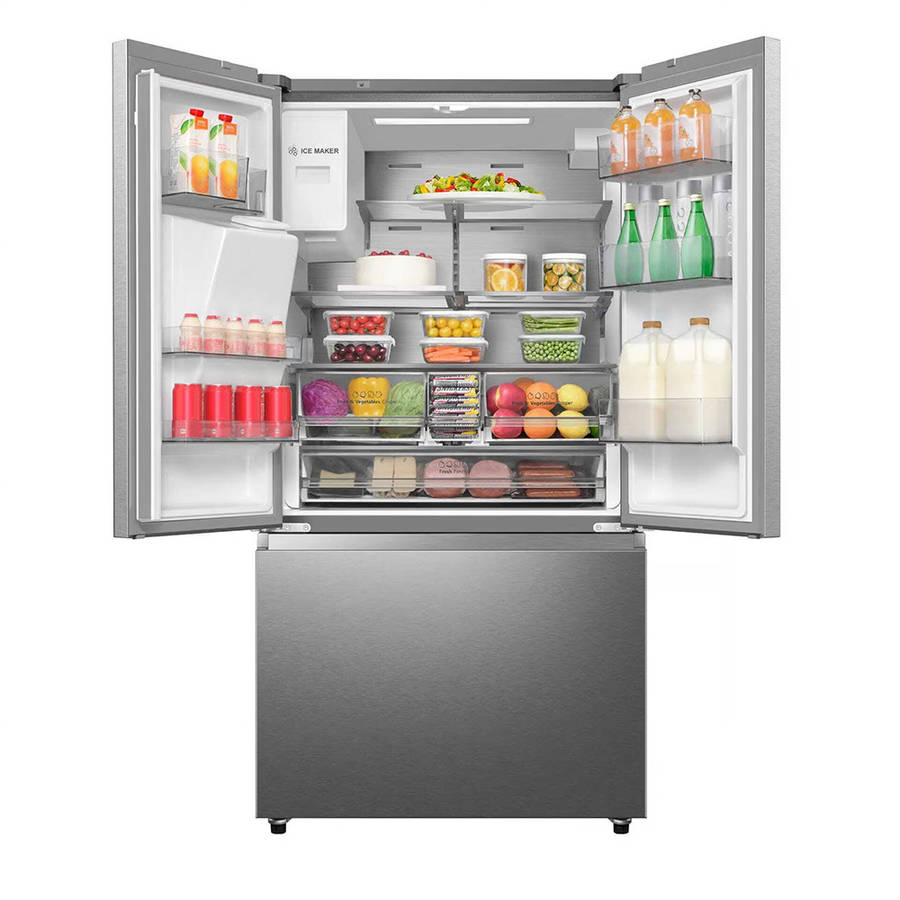 536L Combi Refrigerator with Water Dispenser, H760FS-ID