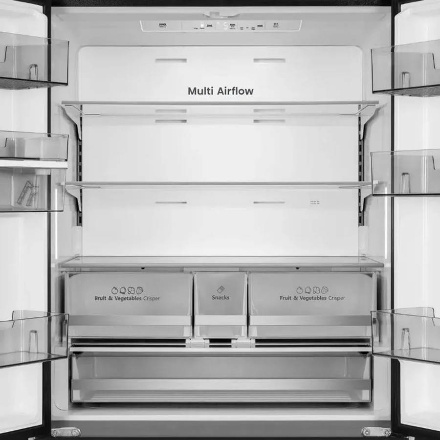 575L Combi Refrigerator with Water Dispenser, H760FSB-WD