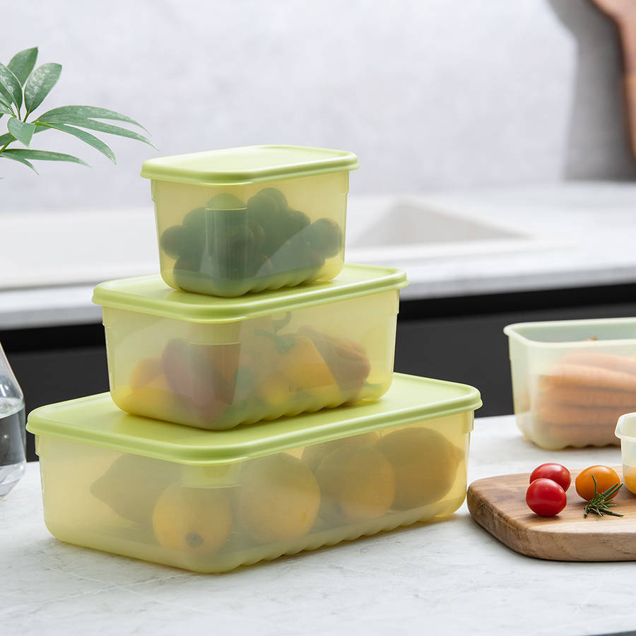 FreshBlock Set of 2 Storage Containers, 760ml