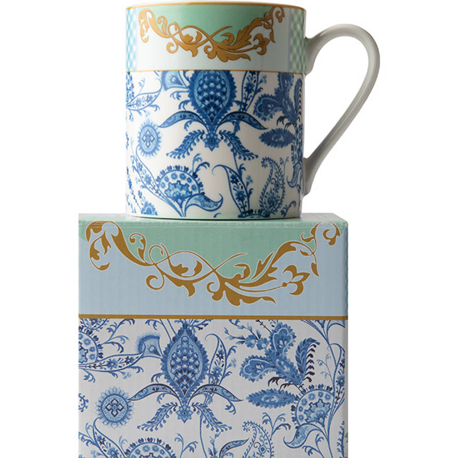 Italian Rose Mug, Gift Boxed