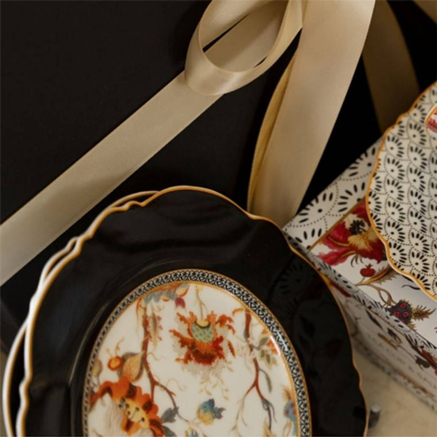 Midnight Bloom Side Plate