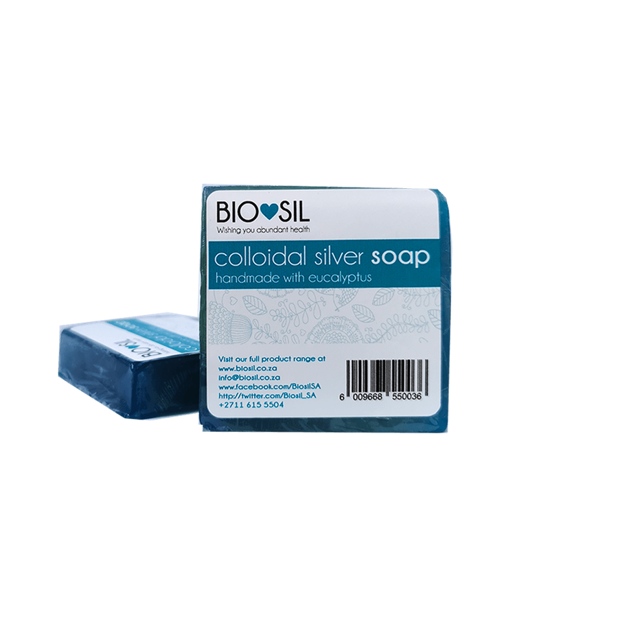 Soap with colloidal silver