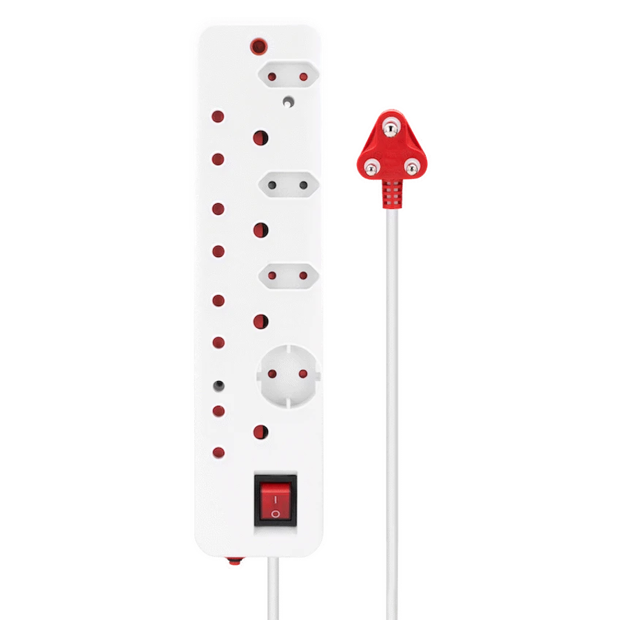 Ellies 8-Way Medium Surge Multiplug 0.5m