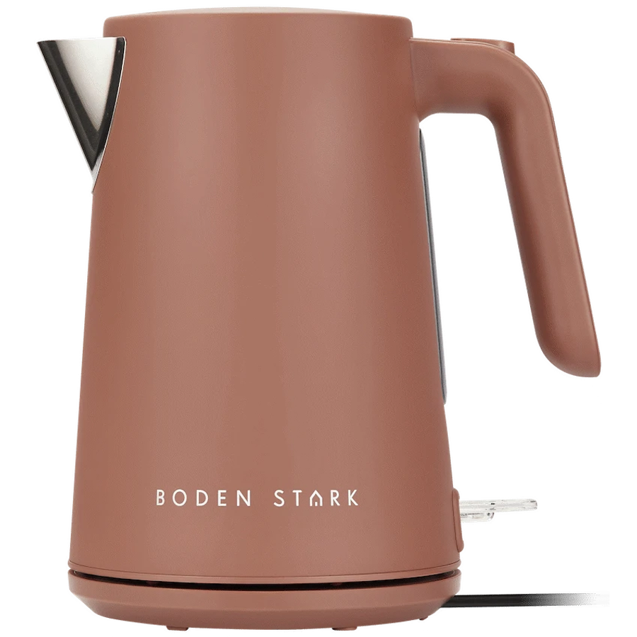 Boden Stark 1.7L Soft Touch Kettle - Brown