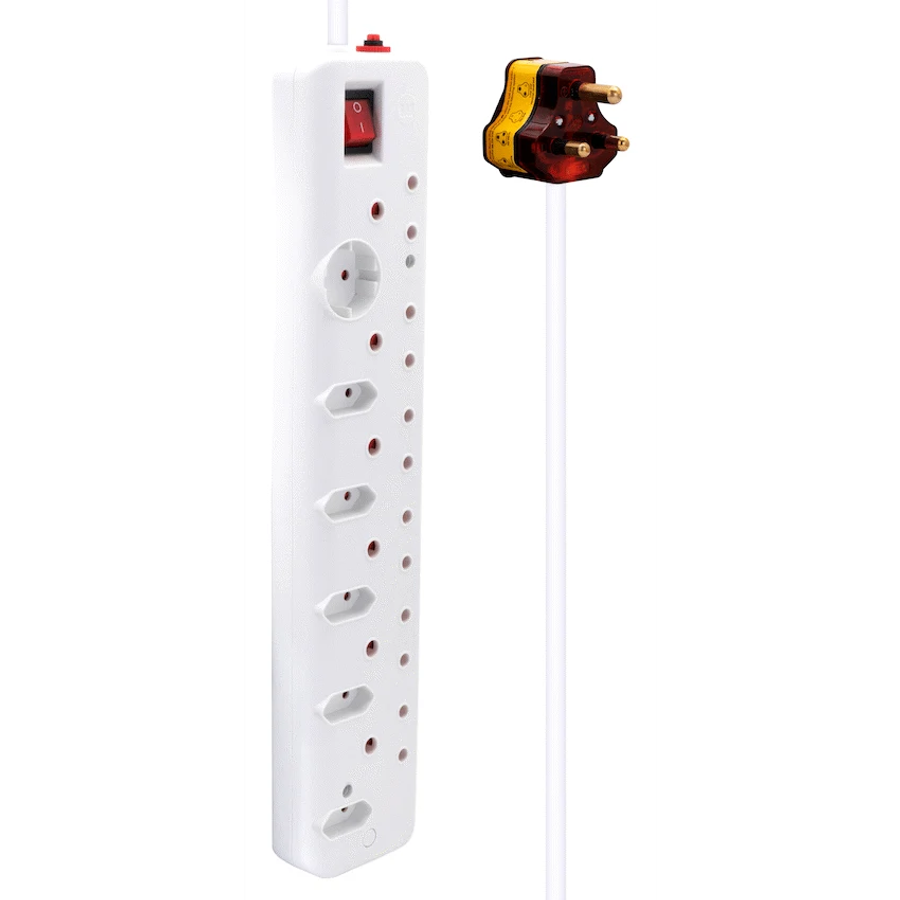 Ellies 12-Way High-Surge Multiplug 0.5m