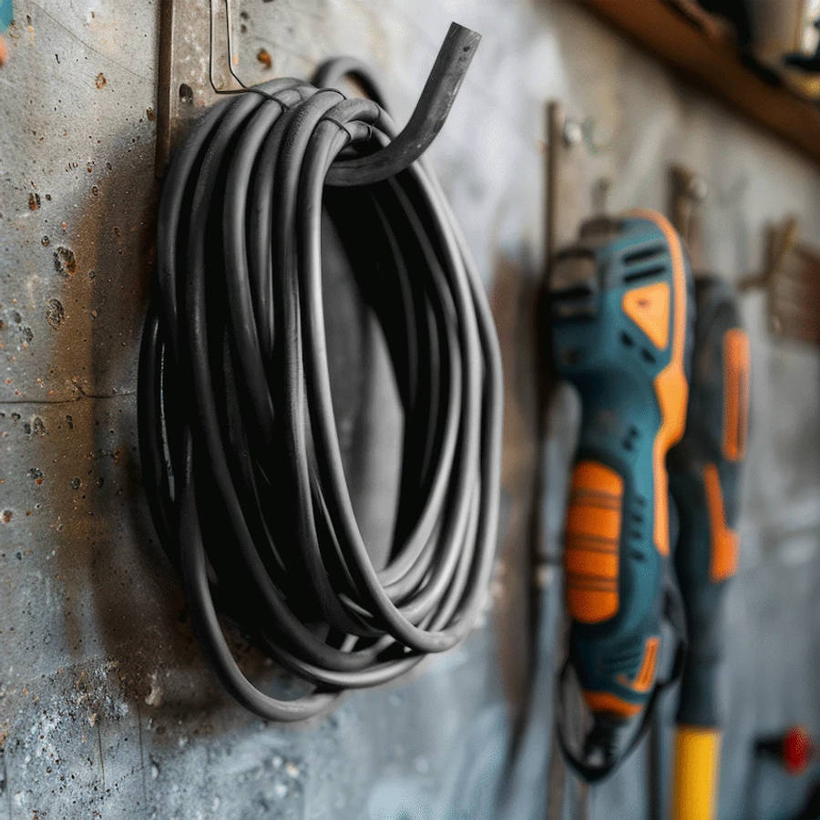 Ellies Side-by-Side Light-Duty Extension Lead - 3m - Black