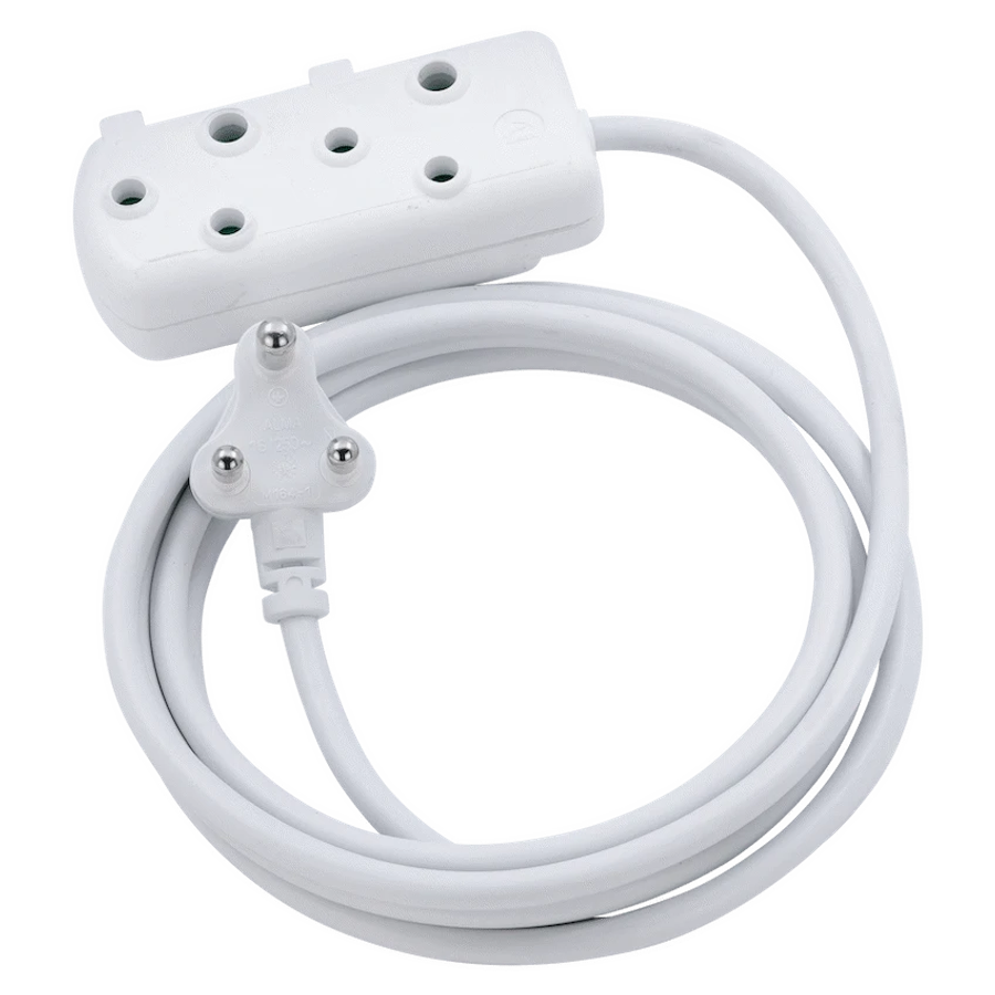 Ellies Side by Side Heavy Duty Extension Lead - 3m