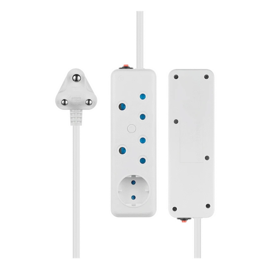 Ellies 3 Way Multiplug -0.5M
