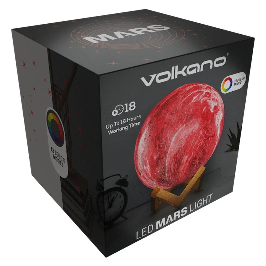 Volkano Galactic Series Mars Light