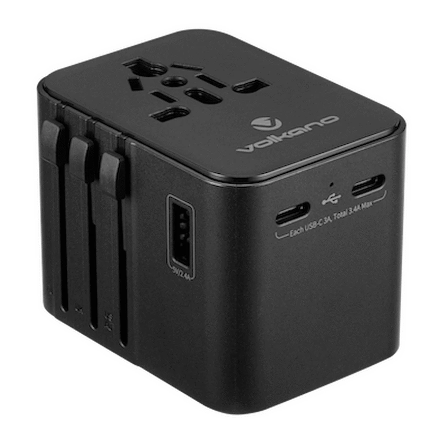 Volkano International Series Travel Adapter