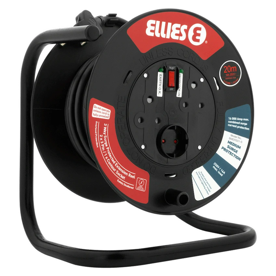 Ellies Heavy Duty Medium Surge Extension Reel - 20m