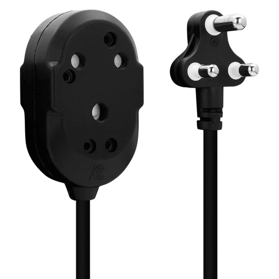 Ellies Back-to-Back Light-Duty Extension Lead - 3m