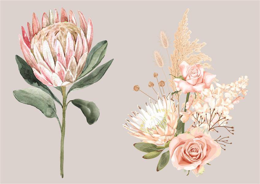 DTF Pre-Prints - Flower 01