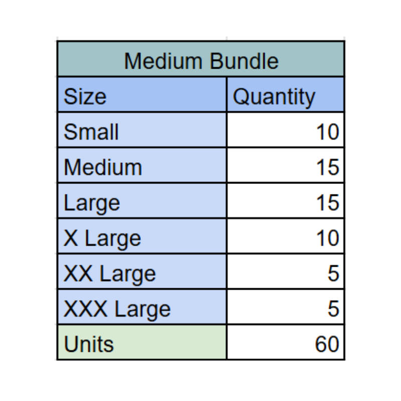 Bulk T-Shirt Bundle  145gsm  Purple
