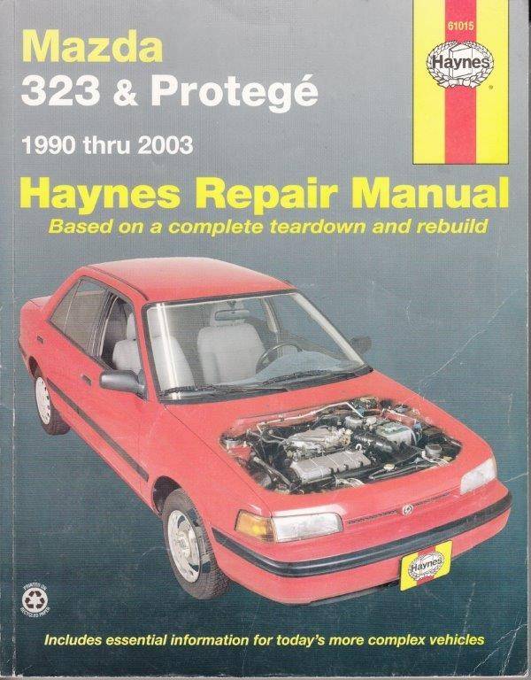 Mazda 323 & Protege (1900 thru 2003) Heynes Repair Manual - LeDoux, Louis & Haynes, John H. 0.70kg