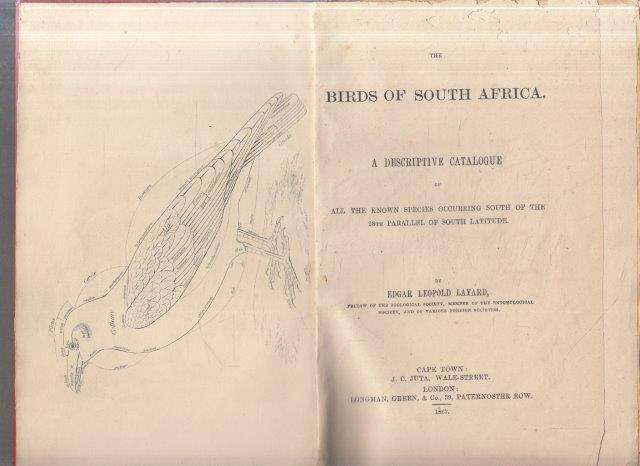 The Birds of South Africa - Layard, Edgar Leopold 0.70kg