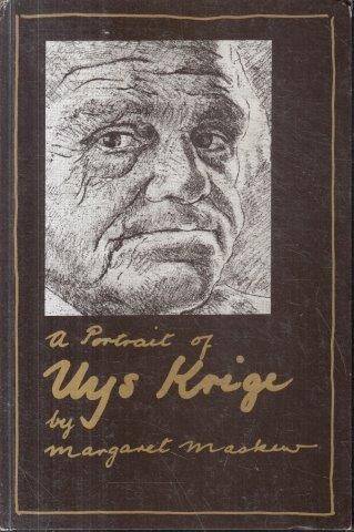 A Portrait of Uys Krige (Signed) - Maskew, Margaret 0.40kg