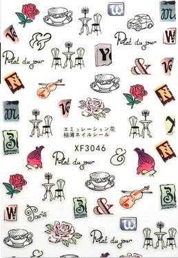 Nail Art Sticker XF3046