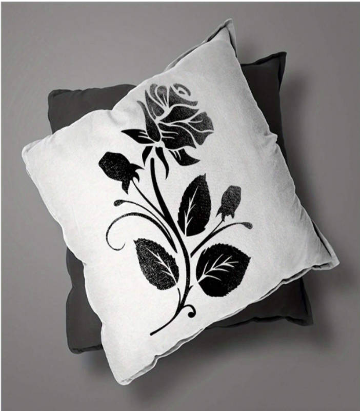 PVC Stencil: 1pc Beautiful Rose
