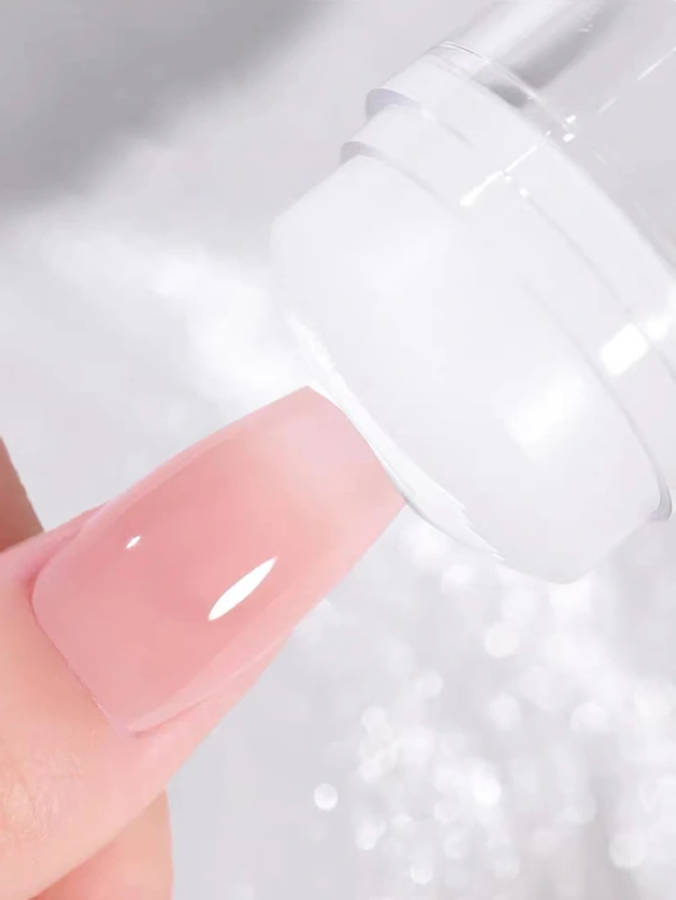 Clear Silicone Nail Art Stamper & Scraper Set