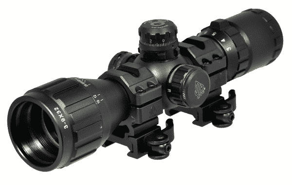 Leaper UTG Sporting Type 3-9x32 1" BugBuster RGB Mil-Dot - SCP-M392AOLWQ