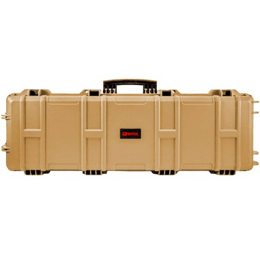 Nuprol Large Hard Case - Tan (Wave) - NHC-01-TAN