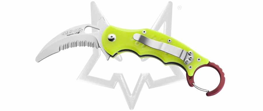 FOX Mini Karambit Folding Karambit FX-599RSY Knife