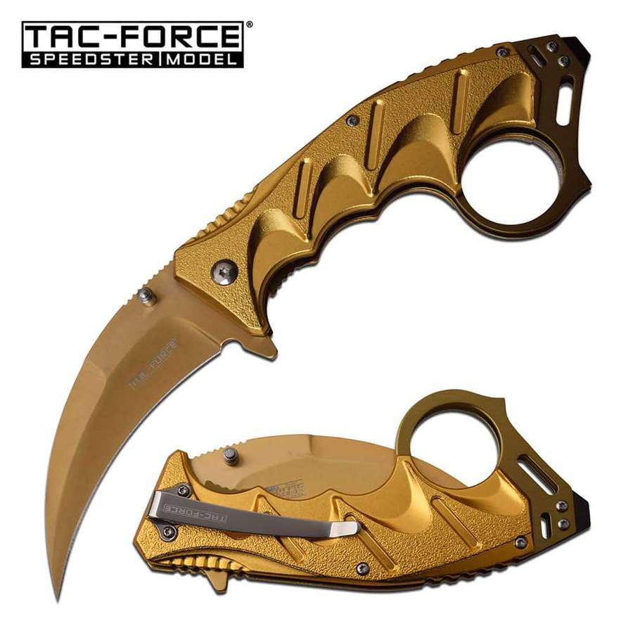 TAC-FORCE TF-957GD Spring Assisted Knife